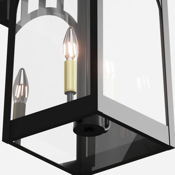 Freya Glass Coach Lantern Wall Light