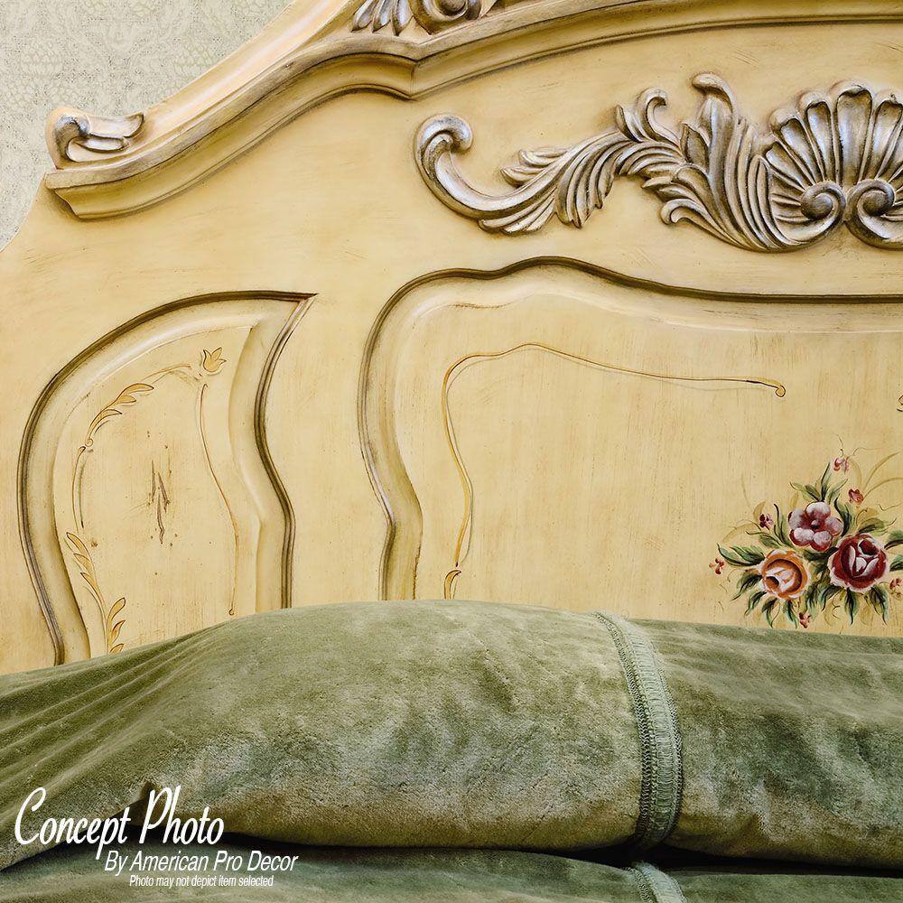 31 Inch Unfinished Hand Carved Maple Wood Acanthus Applique