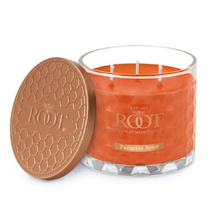 3 Wick Honeycomb Pumpkin Spice Scented Jar Candle
