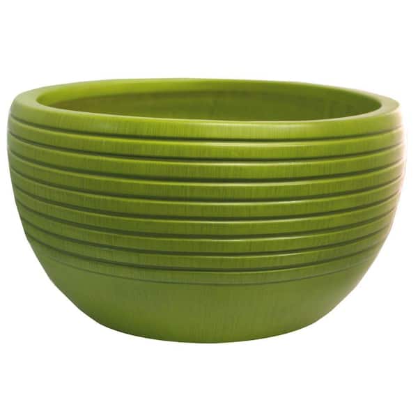 Trendspot 12 in. W x 7 in. H Wildwood Fiberglass Planter
