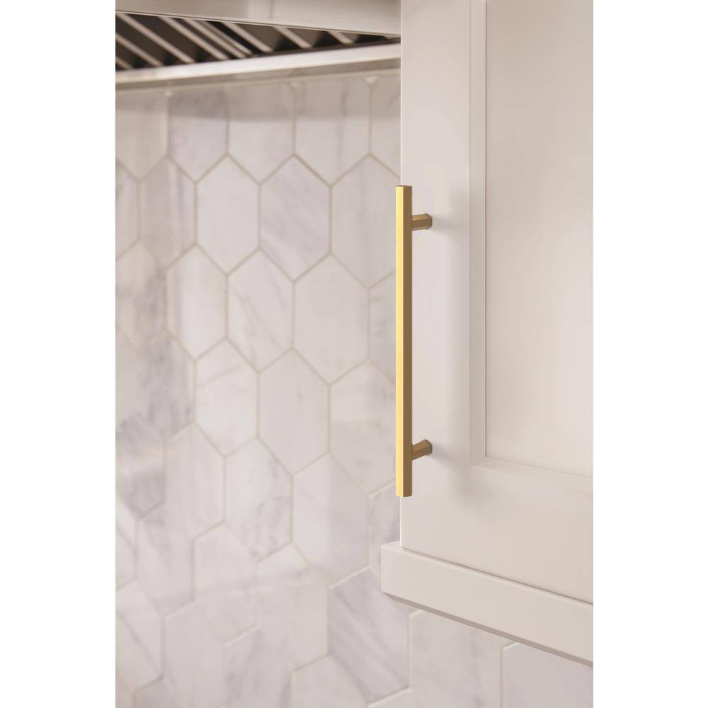 Champagne Bronze 8.44" Modern Cabinet Bar Pull