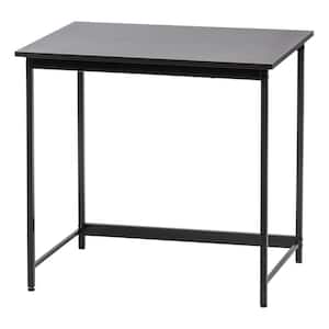 23.62 in. W OWD-8060 Simple Design, Basic Computer Desk Laptop Table, Office Desk, Black Study Table