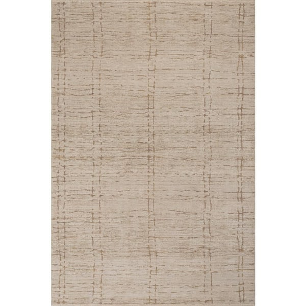 4 ft. x 6 ft. Beige Shana Bohemian Southwestern Indoor Area Rug