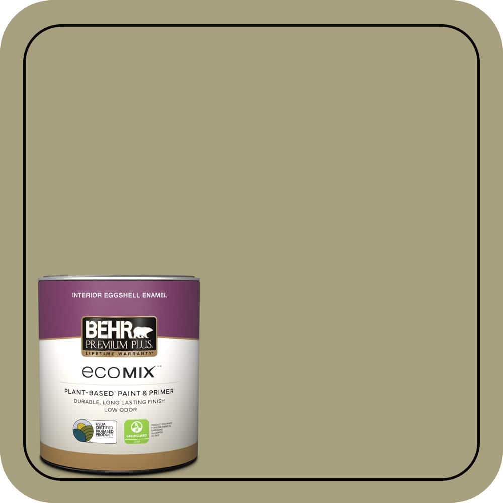 1 qt. #S350-4A Dried Rosemary Eggshell Enamel EcoMix Plant-Based Interior Paint & Primer price history on PriceWatchPro