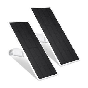 Solar Panel for Google Nest Cam Outdoor or Indoor, Battery 2.5-Watt Solar Power - Made for Google Nest (2 Pack)