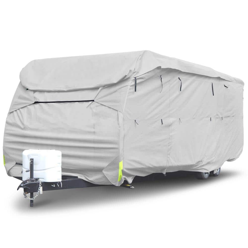 Budge RVRP-50 Premier Toy Hauler Trailer Cover (Gray, Up to 21')