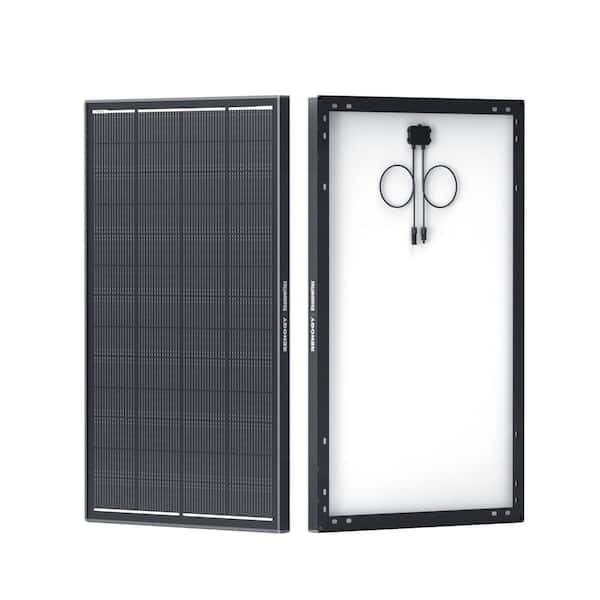 200-Watt 24 Volt N-Type Shadow Flux Anti-Shading Solar Panel 16BB 25% High-Efficiency Back-up Power PV Off-Grid Module