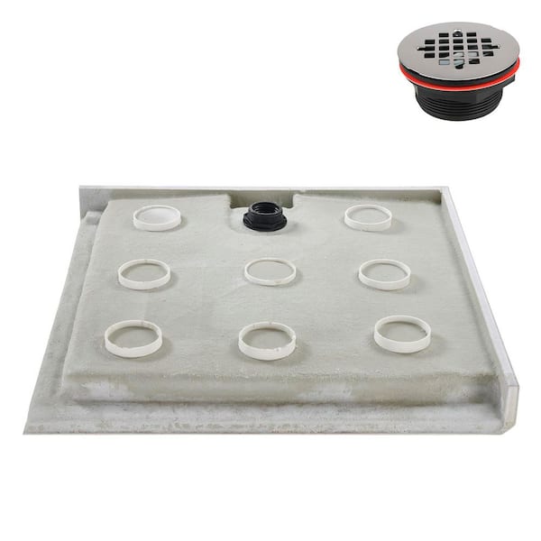 Streamline NT-488-322-LF 32 in. x 32 in. Corner Acrylic Shower Pan