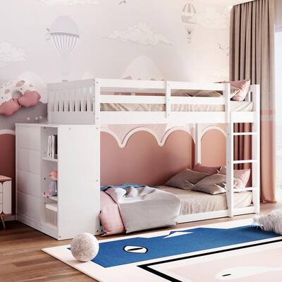 3 child bunk bed