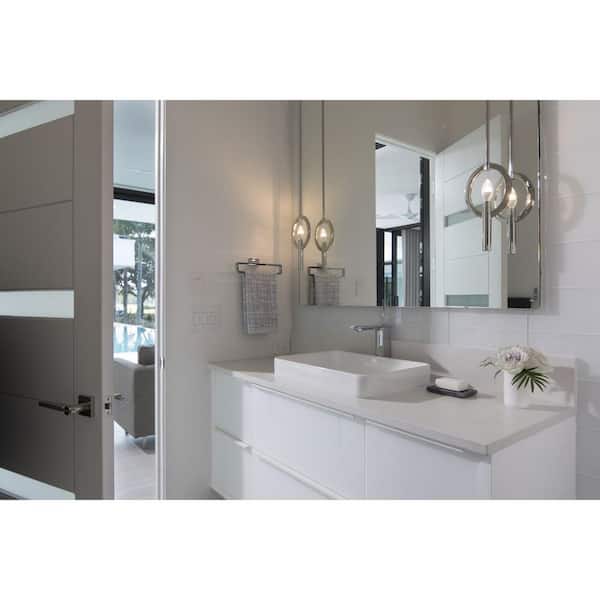 Draper Collection 1-Light Polished Nickel Mini Pendant