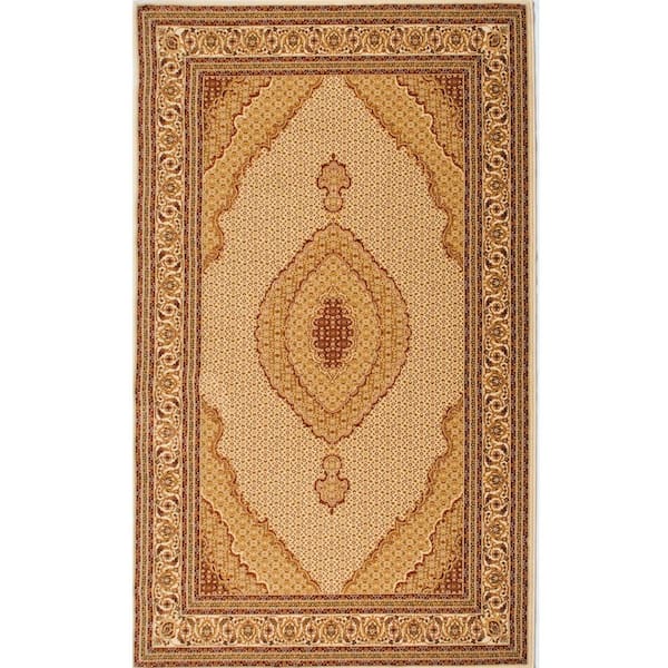 Brown 2 x 3 ft. Woven Oriental Rectangle Indoor Area Rug