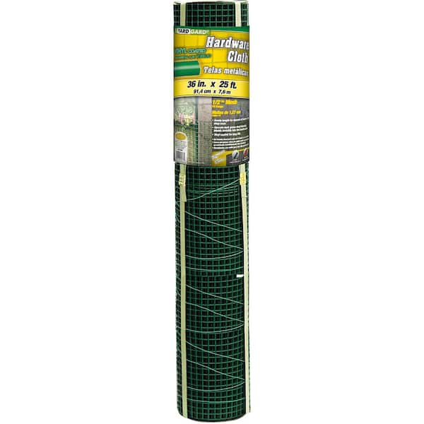 YARDGARD 1/2 in. x 3 ft. x 25 ft. PVC Plastic Hardware Cloth Garden Fence