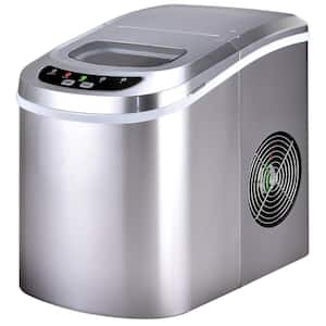 WELLFOR 26.5 lbs. Mini Portable Electric Ice Maker in Black