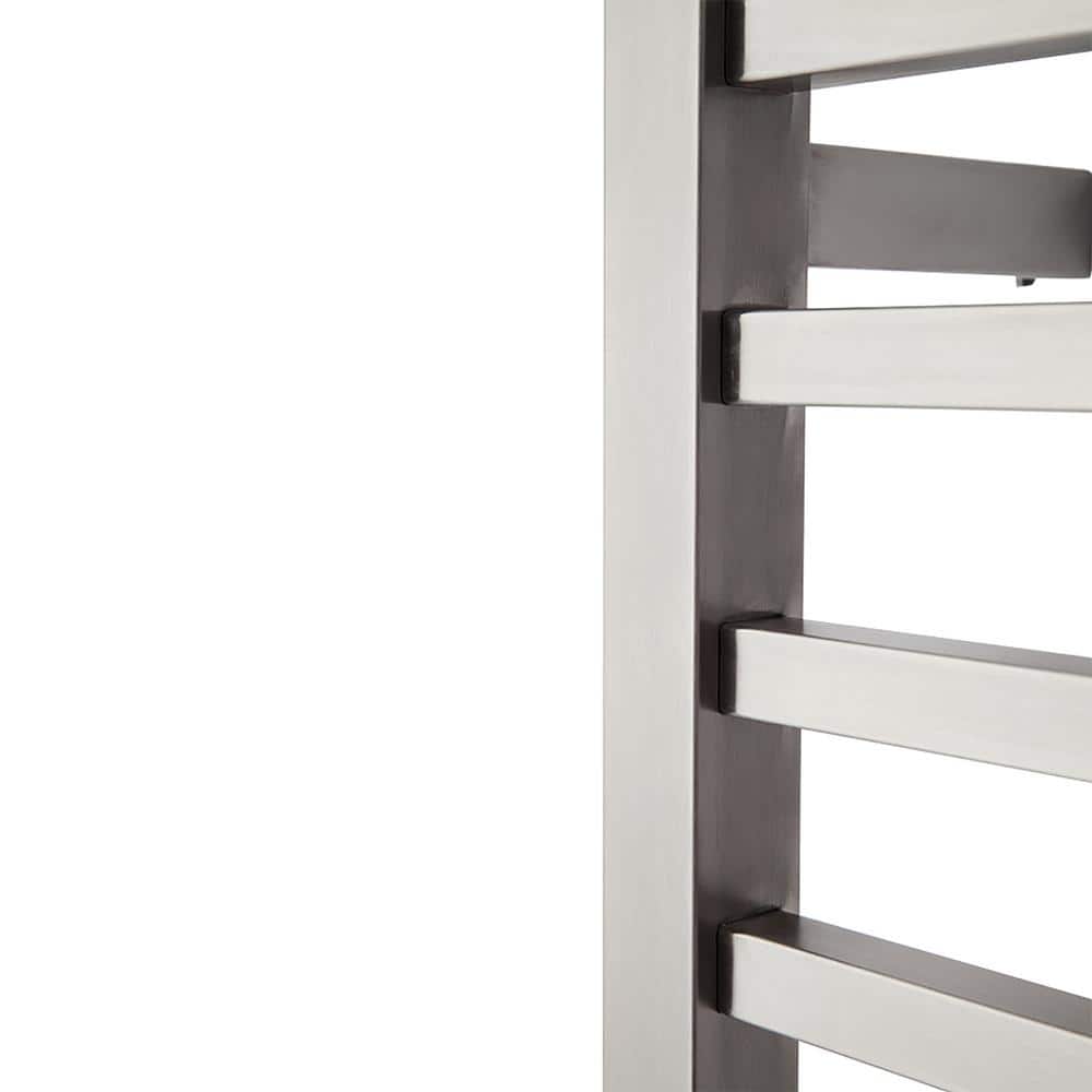 Brushed Stainless Steel Wall Mounted Towel Warmer