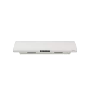 Typhoon 30 in. 850 CFM Under Cabinet Mount Range Hood with LED Light in White