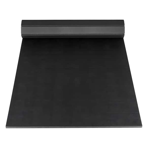 50 sq. ft. Waterproof PVC, Circle Pattern, Black, Arts 30 mm Thick Training Exercise Mat 10 ft. x 5 ft.