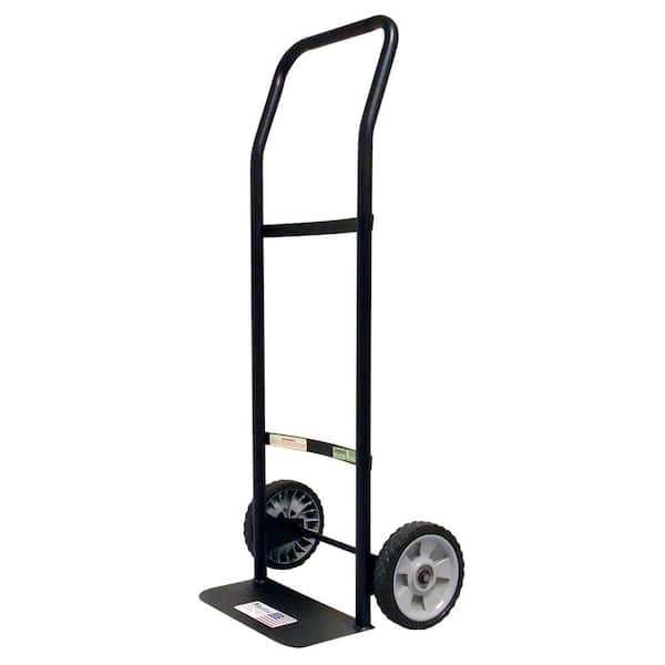 Hand Truck Convertible Dolly 200lb/300lb with 10inch PneumaticWheels in Red 