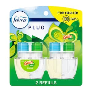 0.879 oz. Gain Original Scented Oil Plug-In Automatic Air Freshener Refill (2-Count)