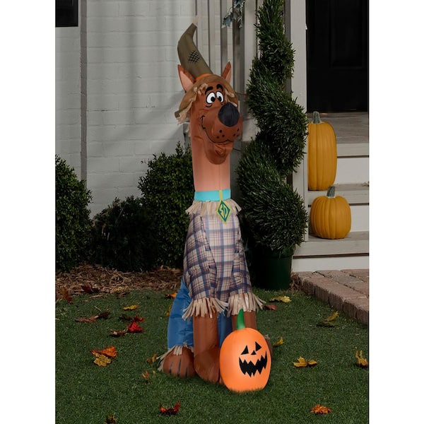 Gemmy 3.5 ft. H Inflatable Airblown-Scooby as Scarecrow-SM-WB G 