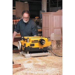 15 Amp 13 in. Corded Planer and Mobile Thickness Planer Stand
