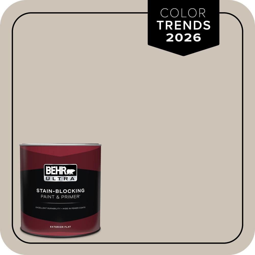 1 qt. #720C-3 Wheat Bread Flat Exterior Paint & Primer price history on PriceWatchPro