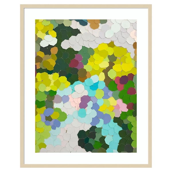 Amanti Art Fruit Orchards Kona Hawaii II by Coco Good 1-Piece Framed Giclee Abstract Art Print 41 in. x 33 in.