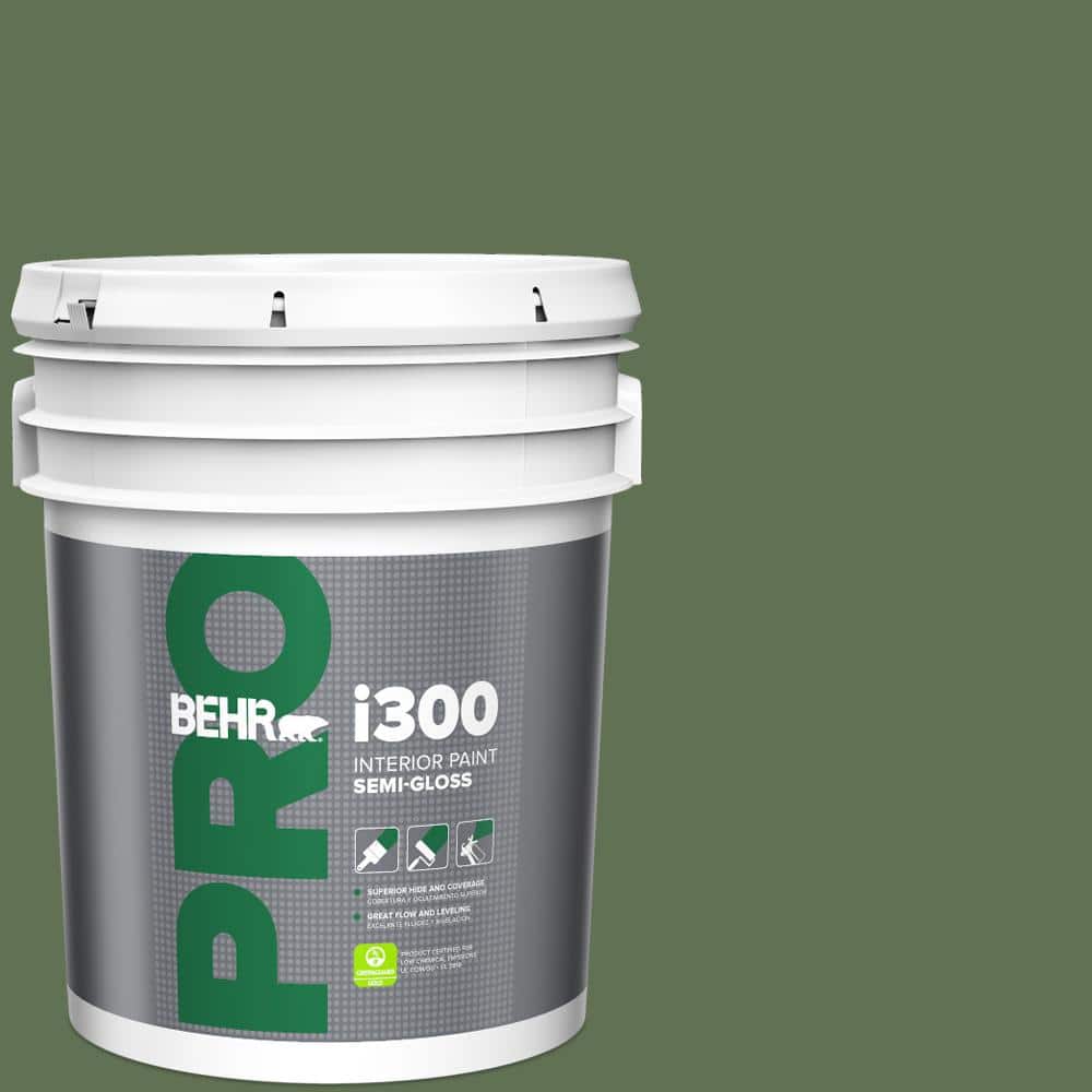 5 gal. #QE-39 Willow Leaf Semi-Gloss Interior Paint price history on PriceWatchPro