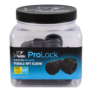ProLock 3/4 in. Push-to-Connect x FIP Plastic 90-Degree Elbow Fitting Pro Pack (6-Pack)