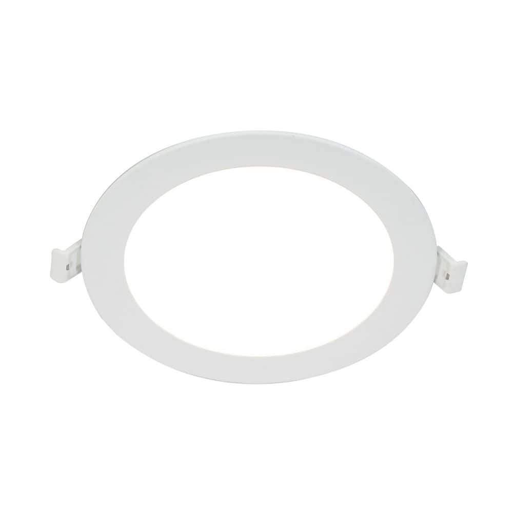 6 in. Adjustable CCT Ultra Slim Canless New Construction and Remodel Dimmable Indoor Integrated LED Recessed Light Trim price history on PriceWatchPro