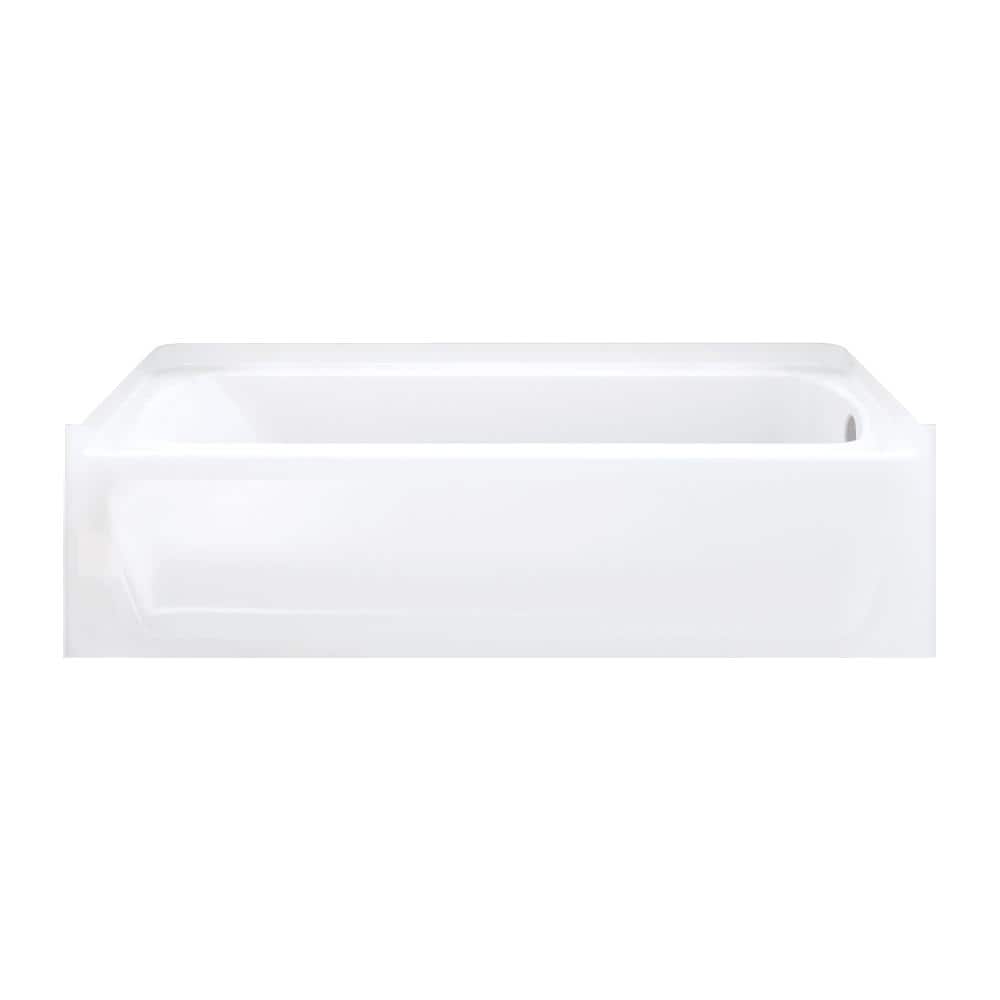 Ensemble 60 in. Vikrell Right-Hand Drain Rectangular Apron Front Bathtub in White price history on PriceWatchPro