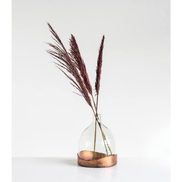 Copper and Glass Bell Cloche
