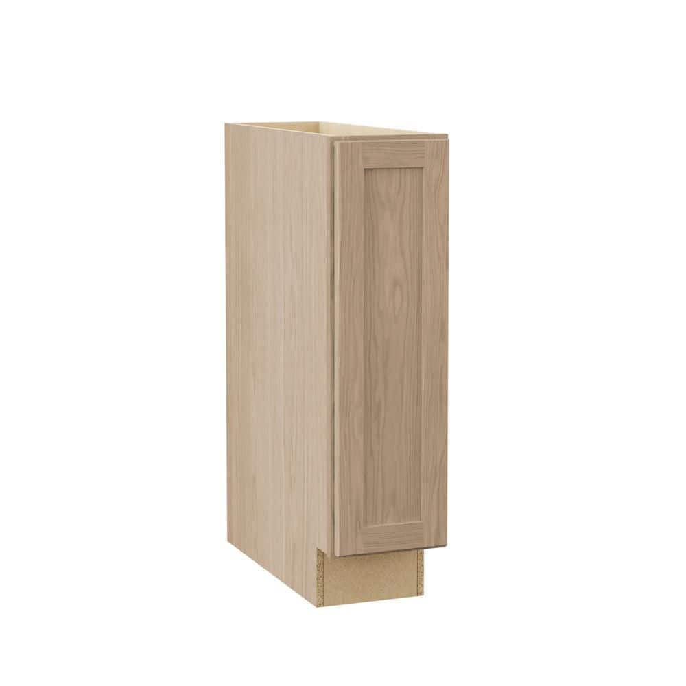 Sinclair 9 in. W x 24 in. D x 34.5 in. H Assembled Base Cabinet in Shaker Light Oak price history on PriceWatchPro