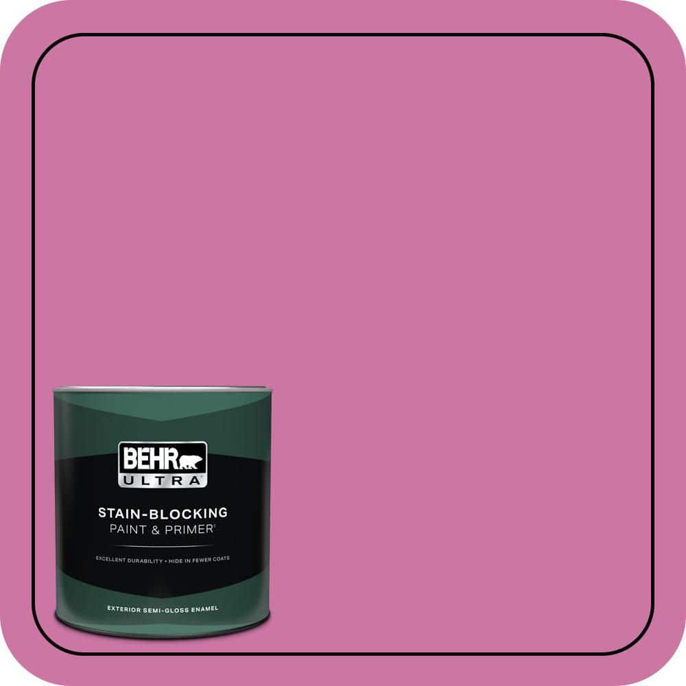 1 qt. #P120-4 Heart Breaker Semi-Gloss Enamel Exterior Paint & Primer price history on PriceWatchPro