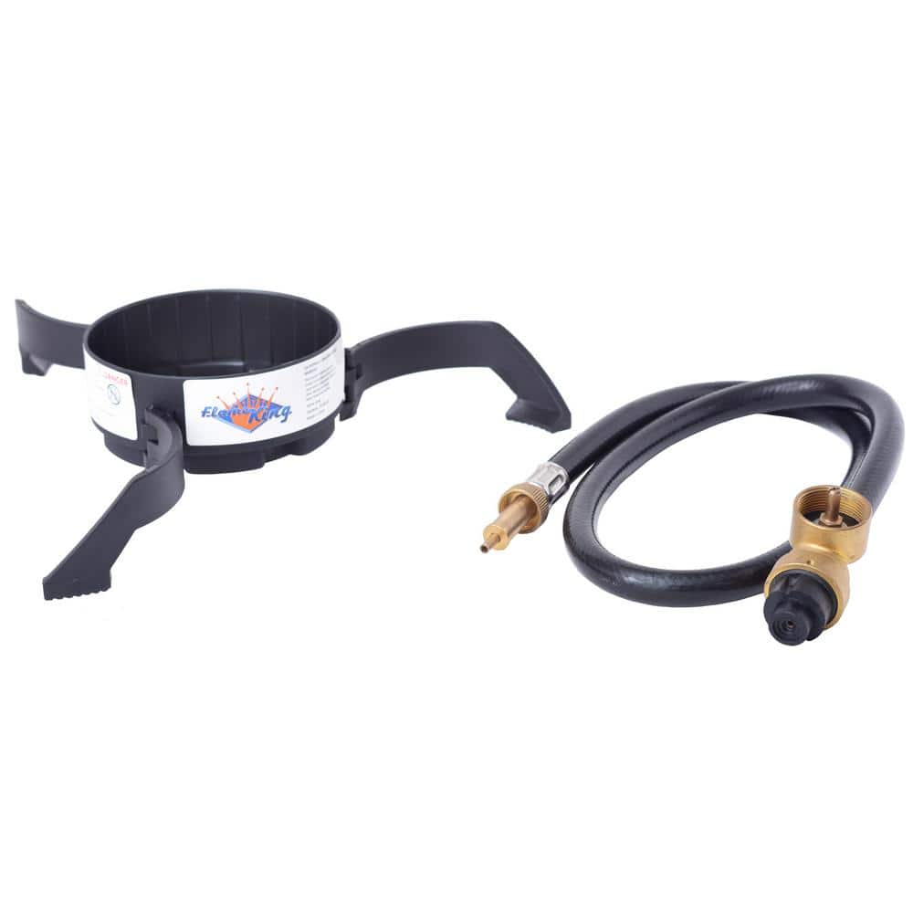 Flame King Green Portable Single Burner Gas Stove