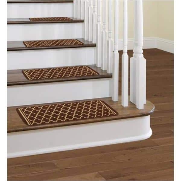 Gardengate Chocolate 9 in. x 26 in. Stair Tread Cover