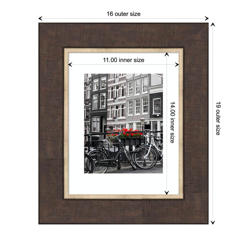 Classic Bronze and Gold Polystyrene Wall Picture Frame