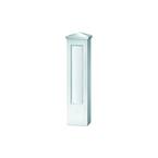 47-3/4 in. x 8 in. x 8 in. Polyurethane Straight Panel Newel Post for 7 in. Balustrade System