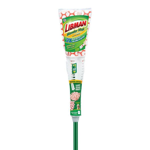 thumbnail image 2 of Libman Wonder Mop - Premium Synthetic Fabric Floor Mop For Home Cleaning (Full Length) 2 of 6