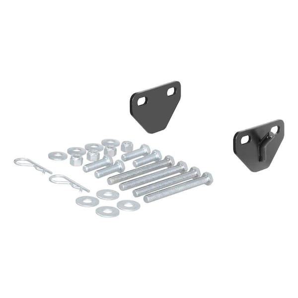 CURT Weight Distribution Bolt-On Hookup Brackets (2-Pack)