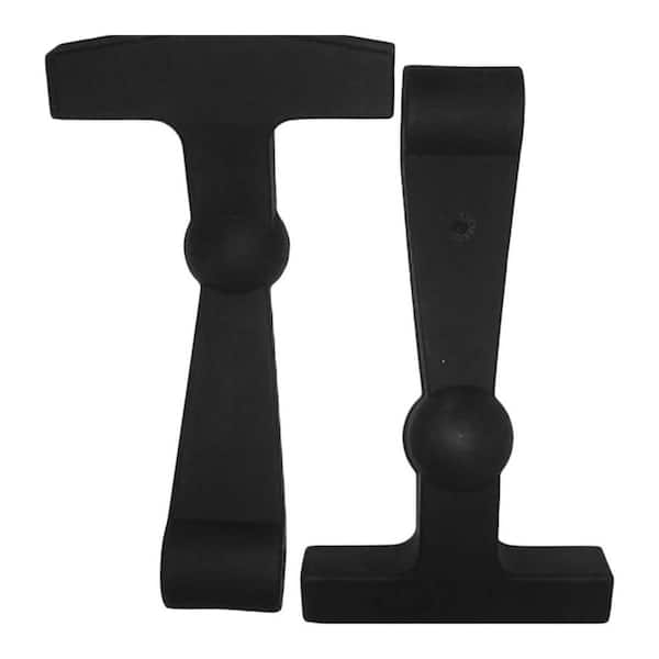 Angel Sar 2-Piece Rubber Replacement Lid Latches Compatible with Yeti RTIC and Other Related Coolers Black