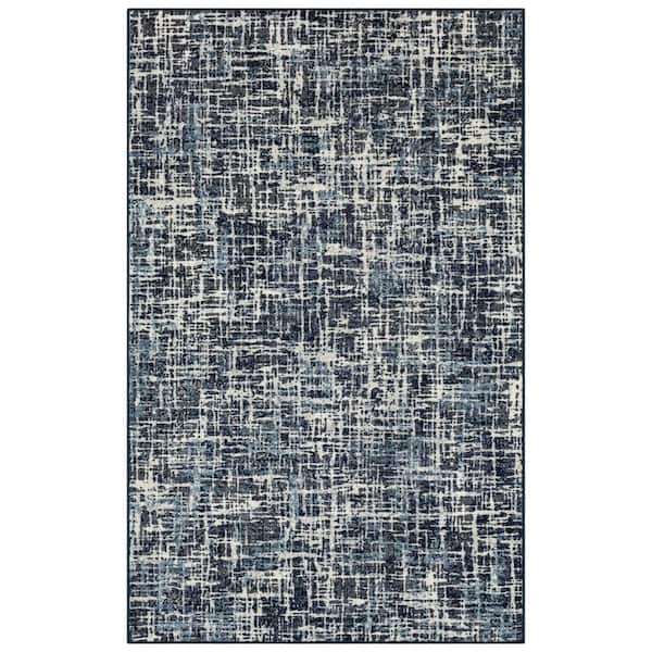 Mohawk Home Reine Blue 6 ft. x 9 ft. Area Rug