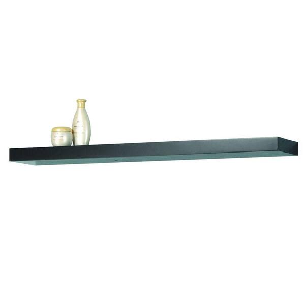 Foremost City Loft Large Wall Shelf in Black-DISCONTINUED