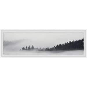 "Hazy Lake" by Marmont Hill Framed Nature Art Print 10 in. x 30 in.