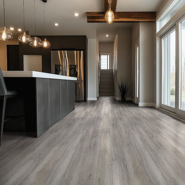 Breaksea Island 6 MIL x 6 in. x 36 in. Waterproof Click Lock Vinyl Plank Flooring (23.95 sq. ft./case)