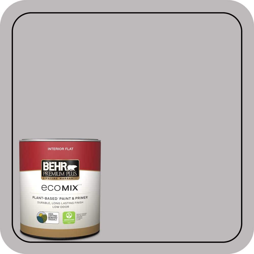 1 qt. #PPU16-10 French Lilac Flat EcoMix Plant-Based Interior Paint & Primer price history on PriceWatchPro
