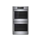 Benchmark Series 30 in. Built-In Double Electric Convection Wall Oven in Stainless Steel with Right SideOpening Door