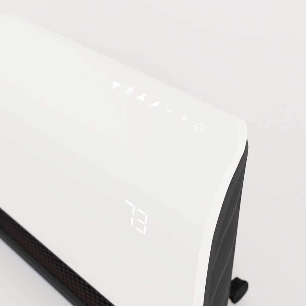White Infrared Wall Heater with WiFi and Thermostat