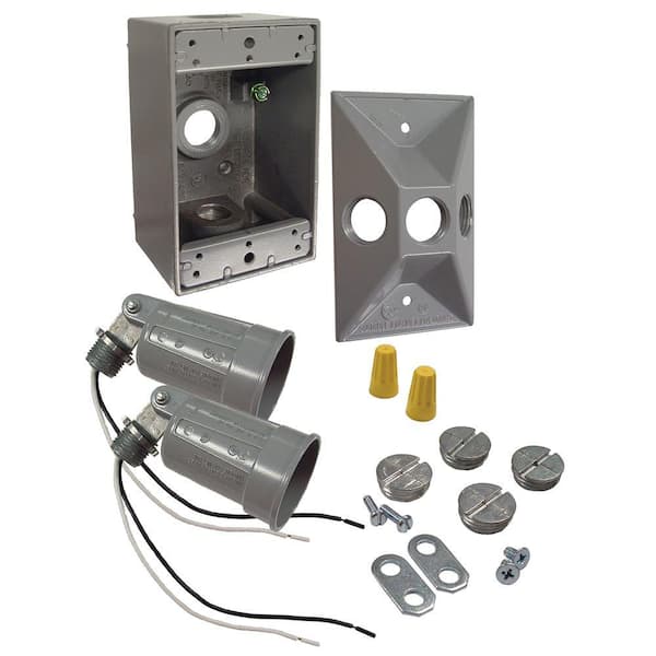 BELL 1-Gang Weatherproof Par Lampholder Kit