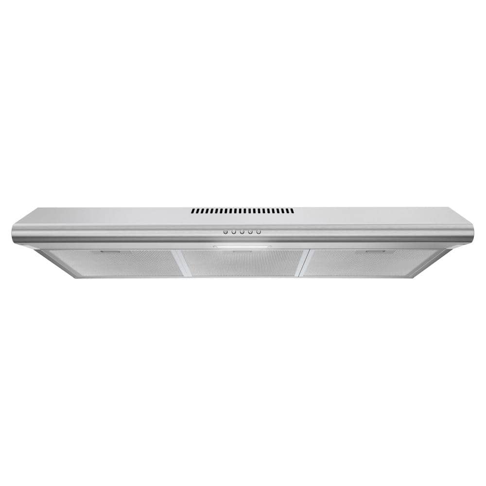 36 in. 80 CFM Chieti Ducted Under Cabinet Range Hood in Stainless Steel, Mesh Filters, Push Button Control, LED Light price history on PriceWatchPro