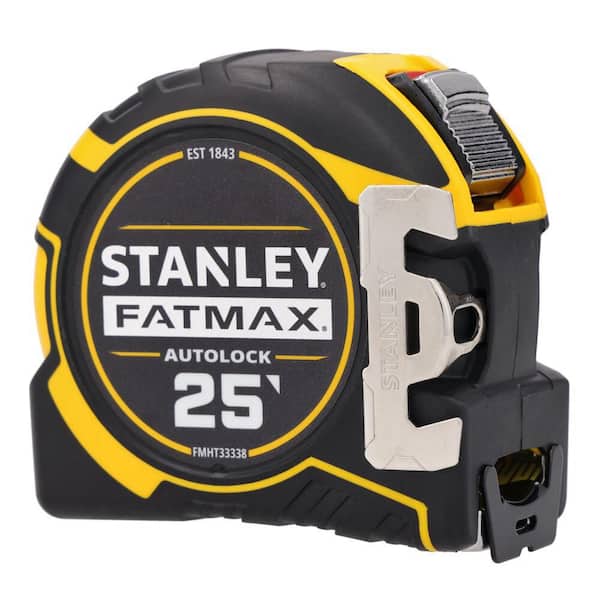 Stanley 25 ft. FATMAX Magnetic Tape Measure FMHT33865L - The Home